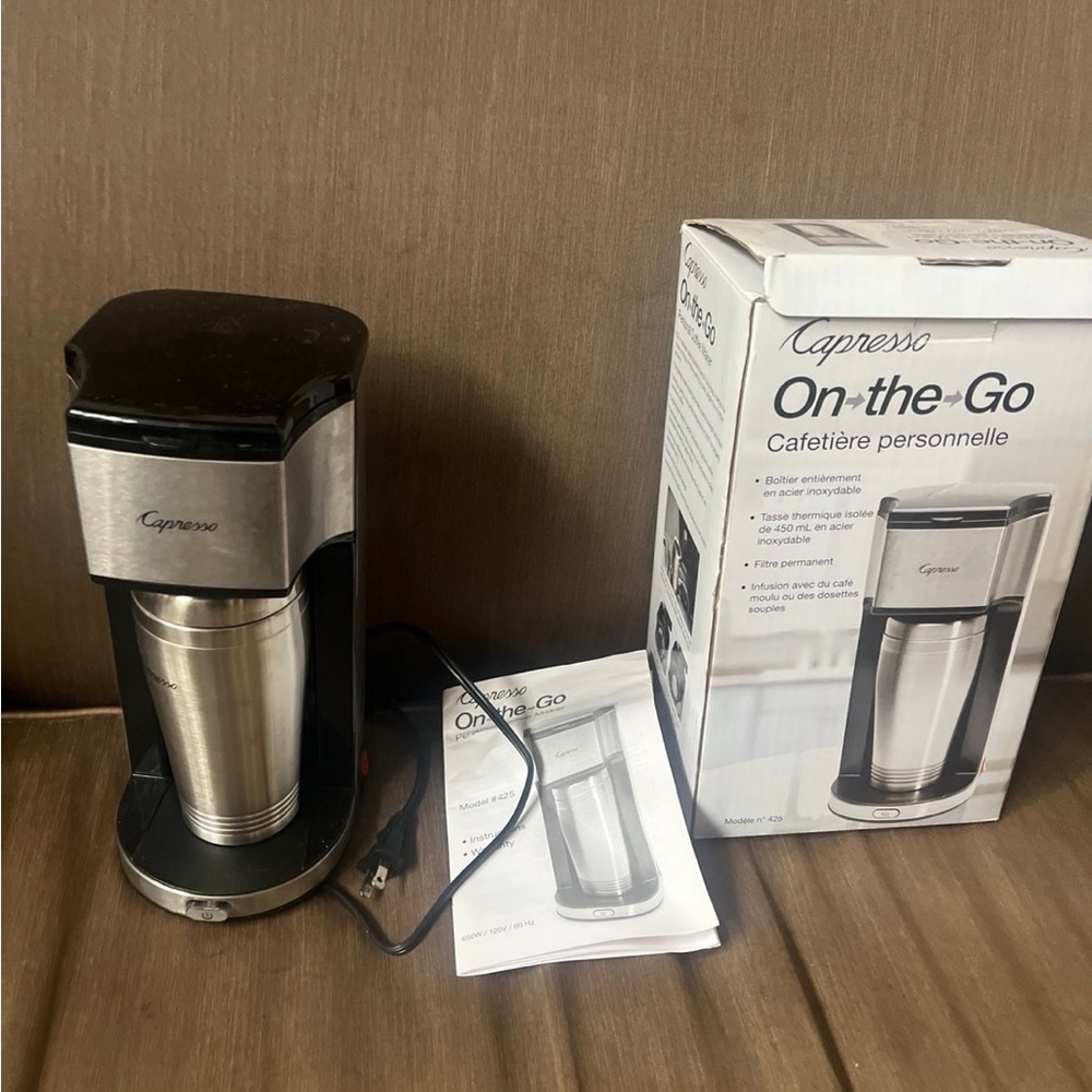 Capresso On-the-Go Coffee Maker - Picture 3 of 6